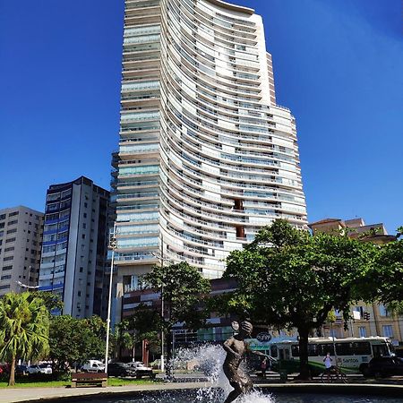 Book Santos - Condominio Unlimited - Apartamento Com Vista Mar E Apartamento Com Vista Piscina ภายนอก รูปภาพ