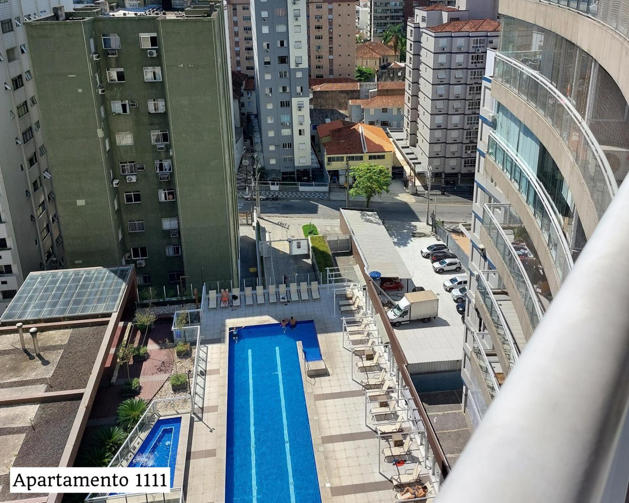 Book Santos - Condominio Unlimited - Apartamento Com Vista Mar E Apartamento Com Vista Piscina ภายนอก รูปภาพ