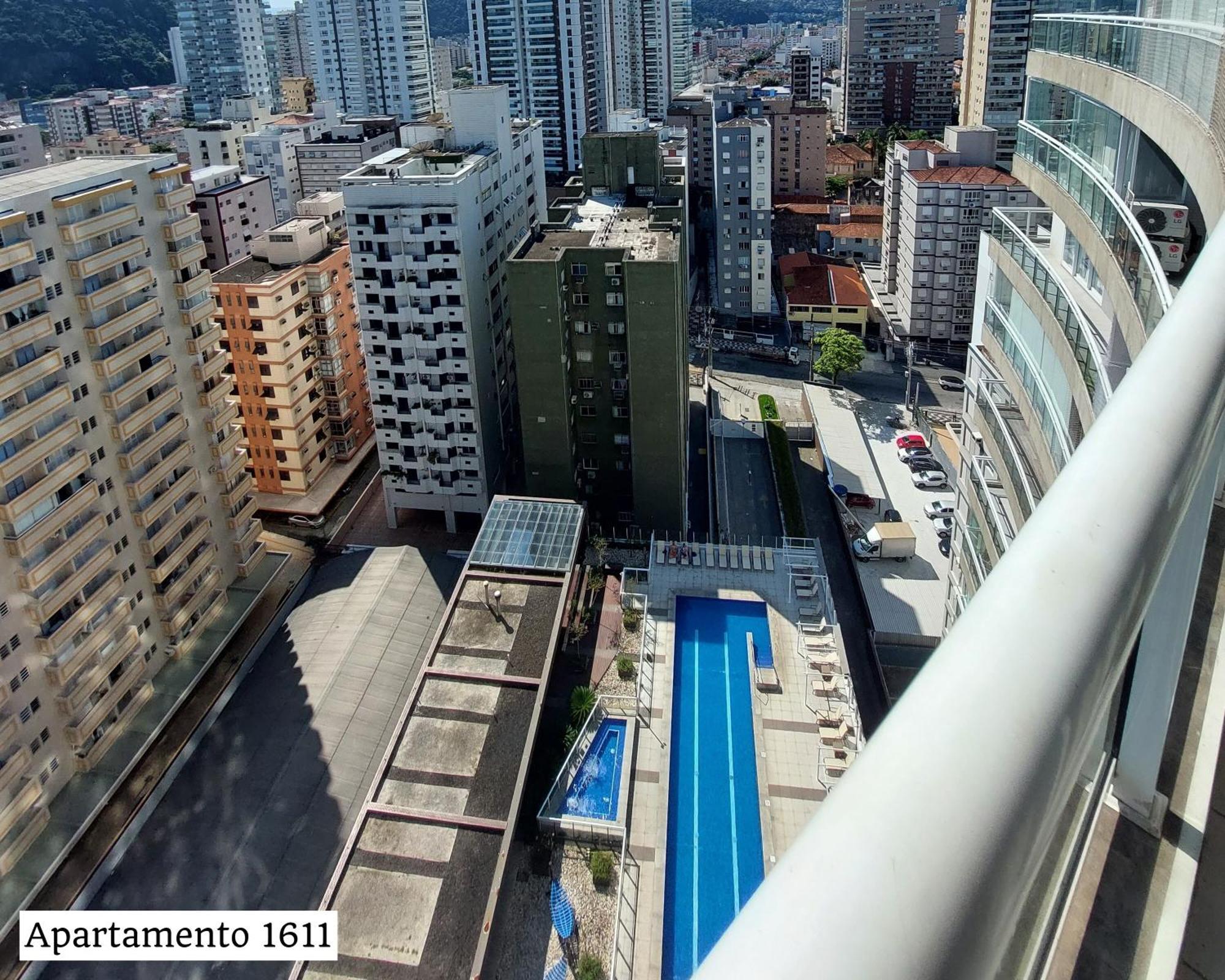 Book Santos - Condominio Unlimited - Apartamento Com Vista Mar E Apartamento Com Vista Piscina ภายนอก รูปภาพ