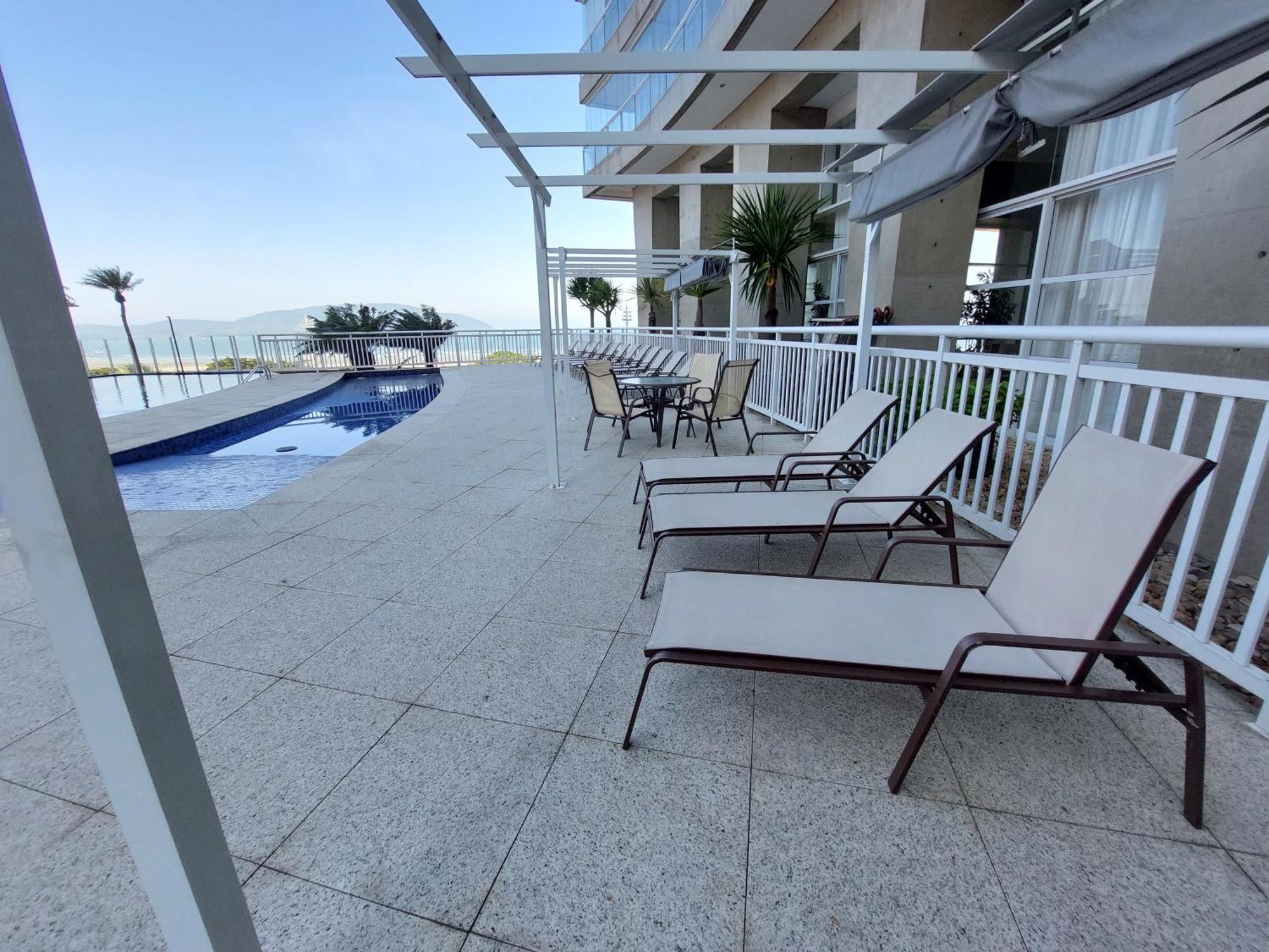 Book Santos - Condominio Unlimited - Apartamento Com Vista Mar E Apartamento Com Vista Piscina ภายนอก รูปภาพ